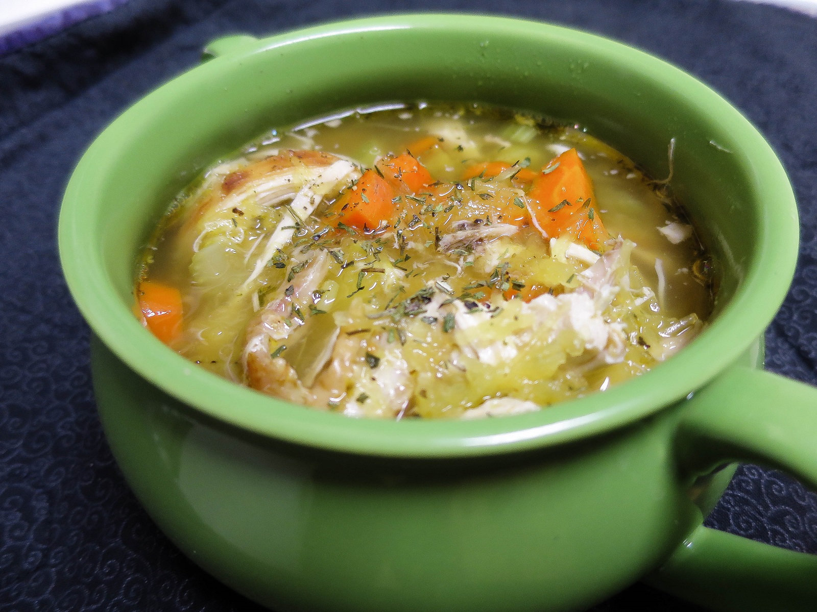 Recipe Low Carb Chicken Soup with Noodles