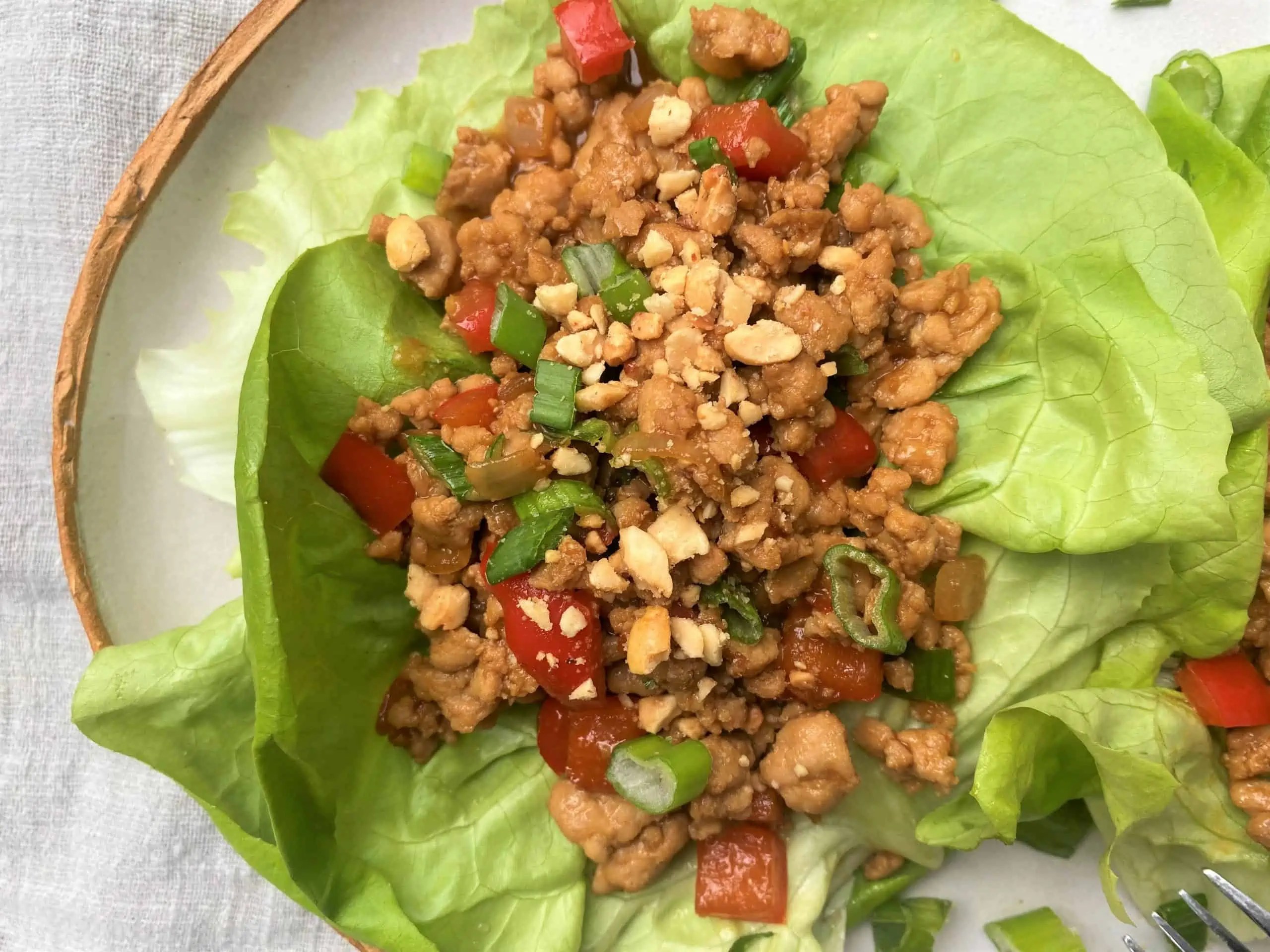Keto Chicken Lettuce Wraps (Like P.F. Chang's!) Low Carb Simplified