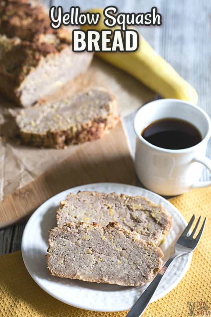 Keto Yellow Summer Squash Bread Recipe Low Carb Yum