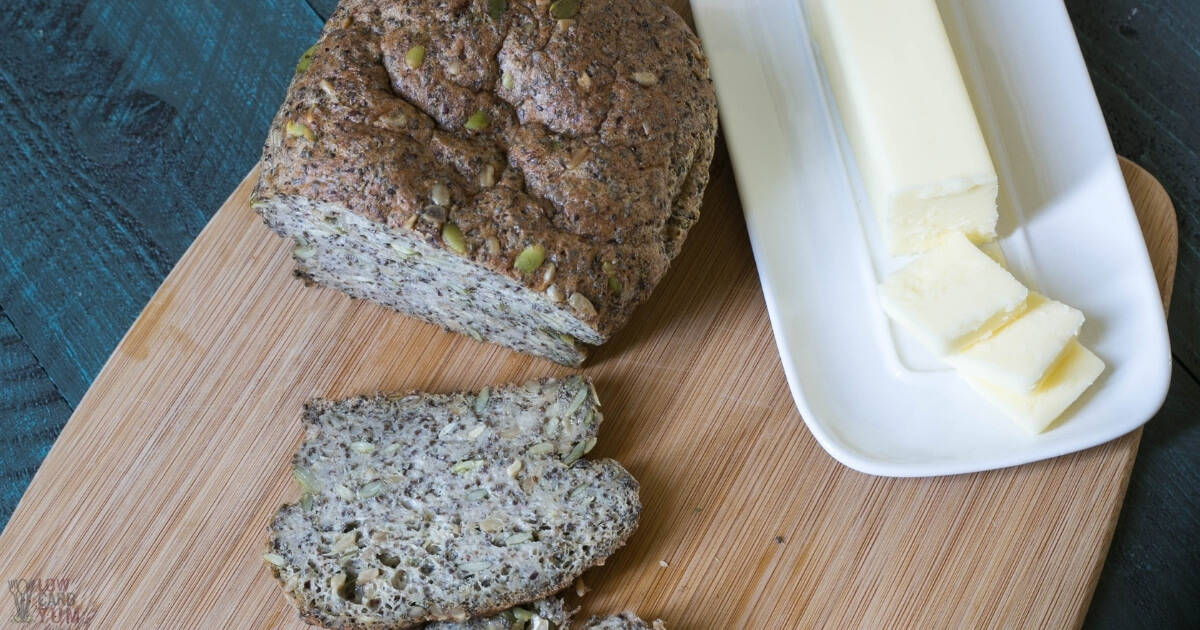 Pumpkin Seed Bread With Sunflower And Psyllium Seeds Low Carb Yum