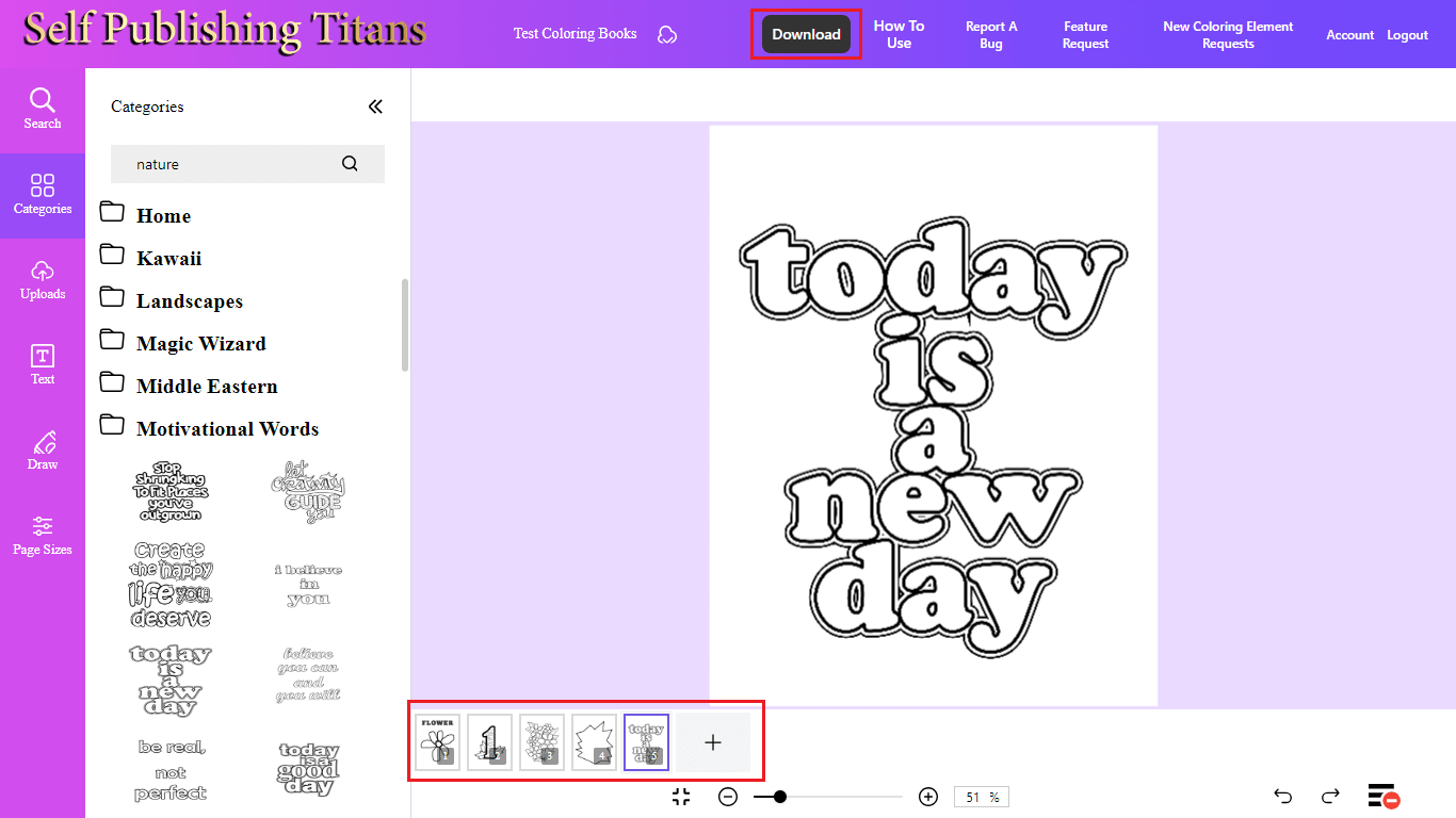 Coloring Book Maker Tool Create KDP Coloring Books SuperFast! Low