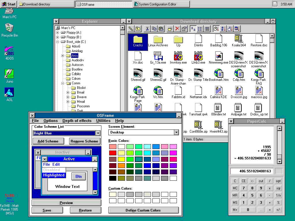 Microsoft Windows 95