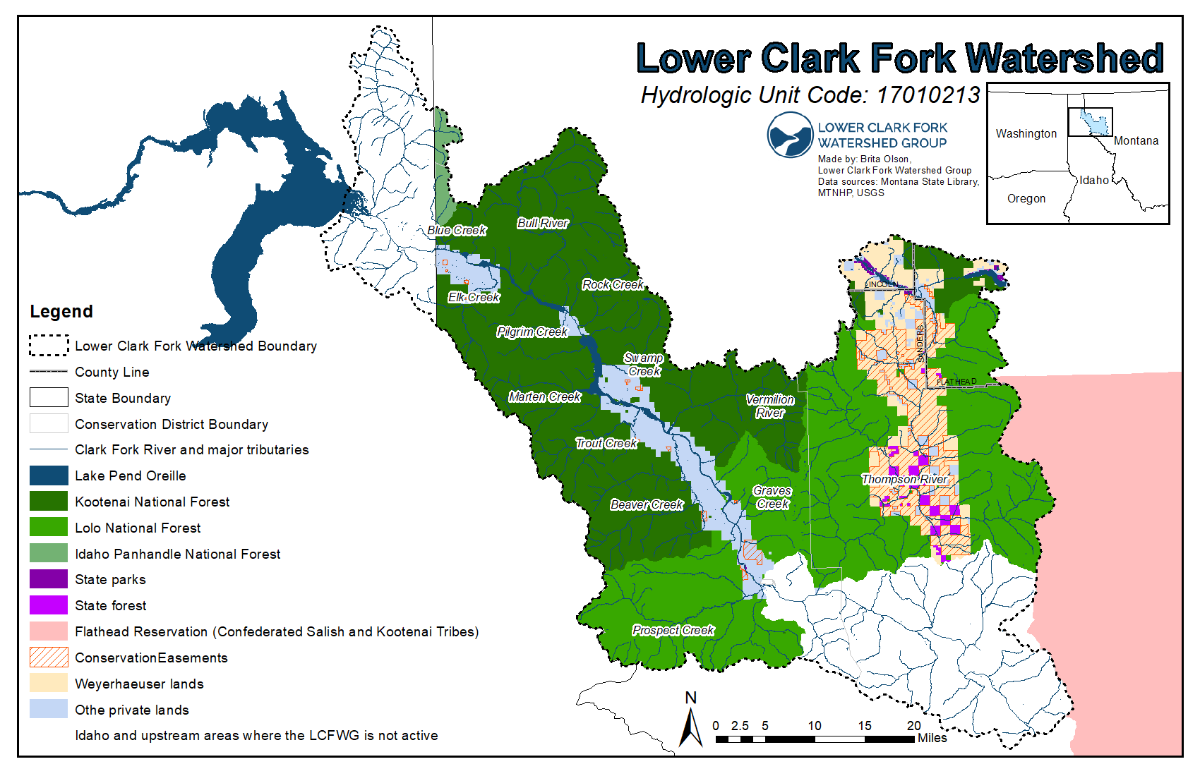 Our Watershed Lower Clark Fork Watershed Group