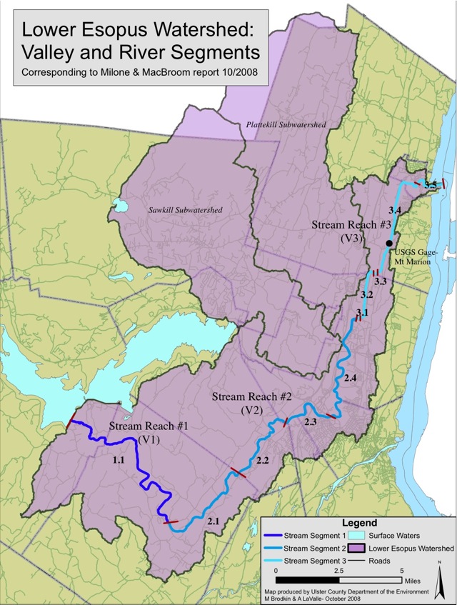 Maps Lower Esopus Watershed