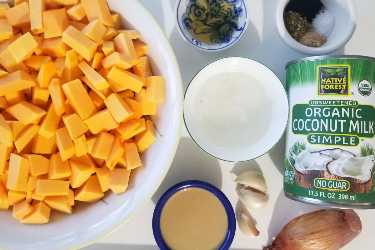 Savory Tahini Squash Soup (Low Histamine, Vegan)