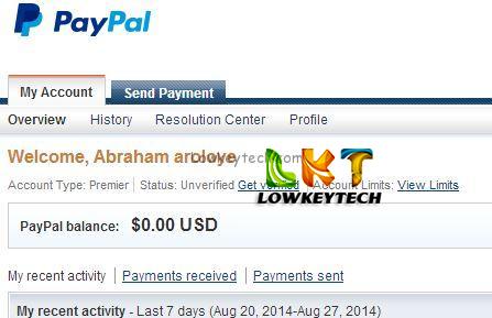 bank paypal account atm link card