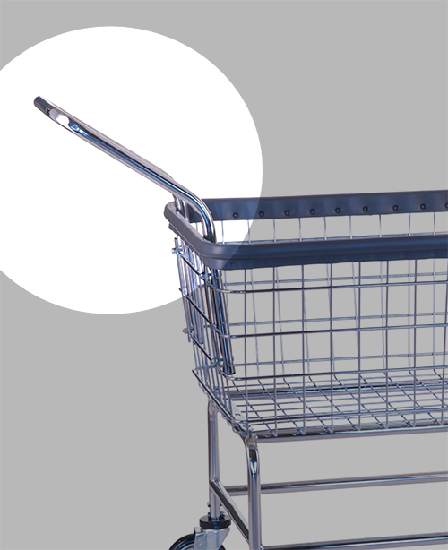 LC HANDLE/ANTI Accessory Cart Handle for All RandB Laundry Carts with