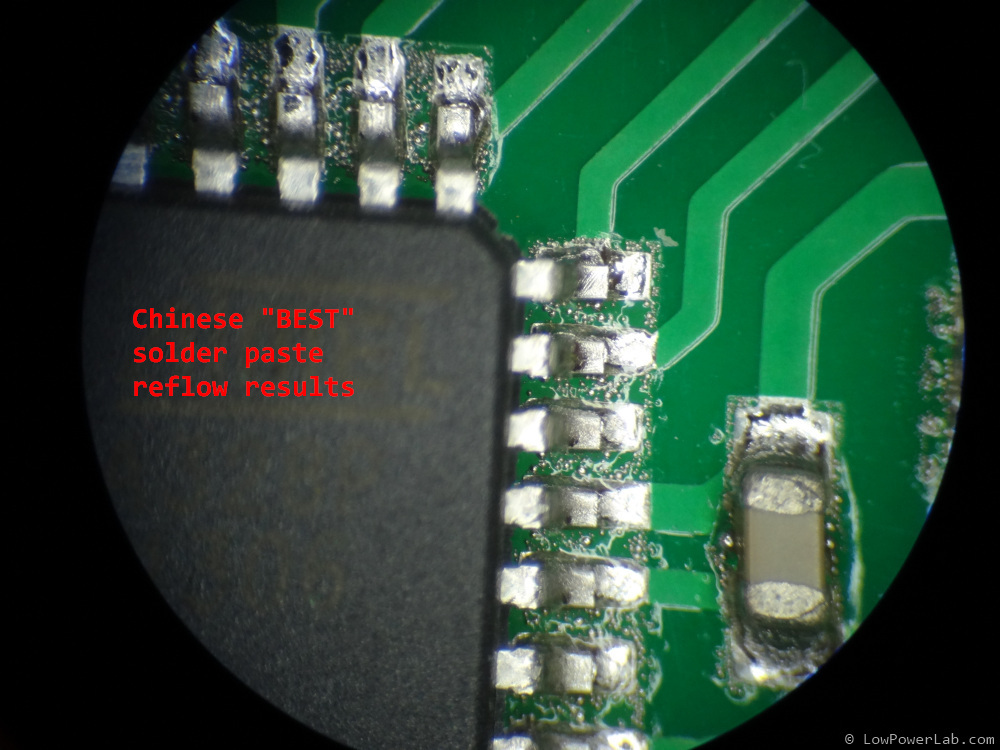 Solder paste LowPowerLab