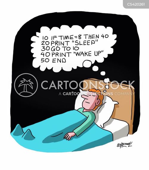 Wake Up Alarm Cartoons and Comics funny pictures from CartoonStock