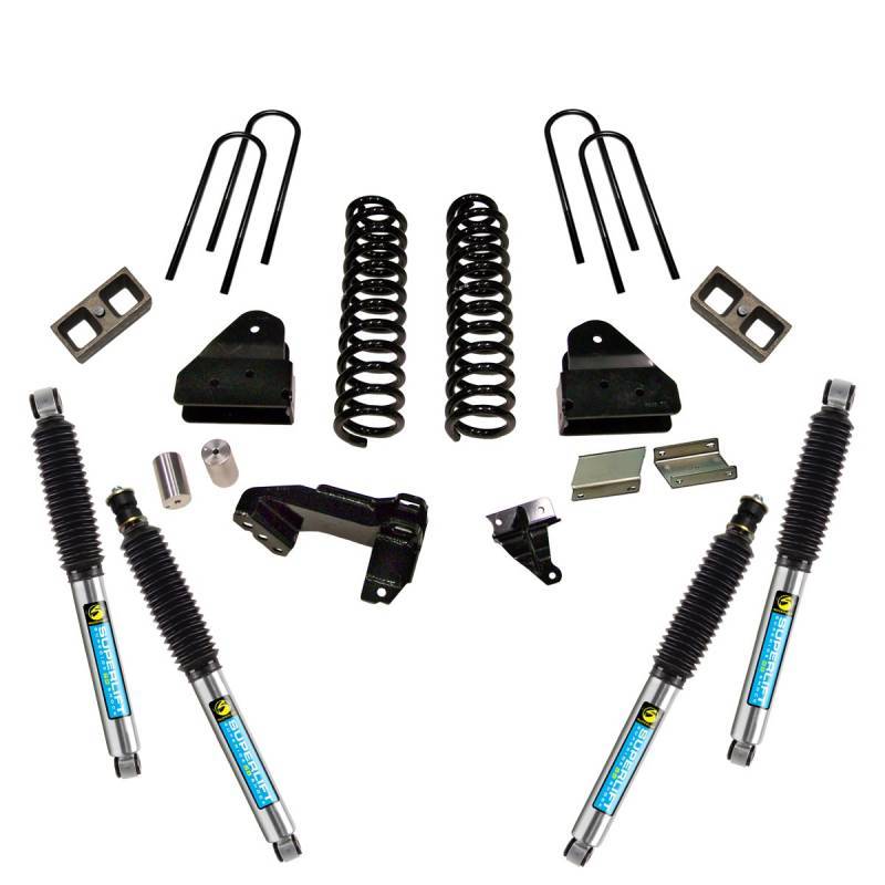 K876B Superlift 4 inch Suspension Lift Kit with Bilstein Shocks (2011