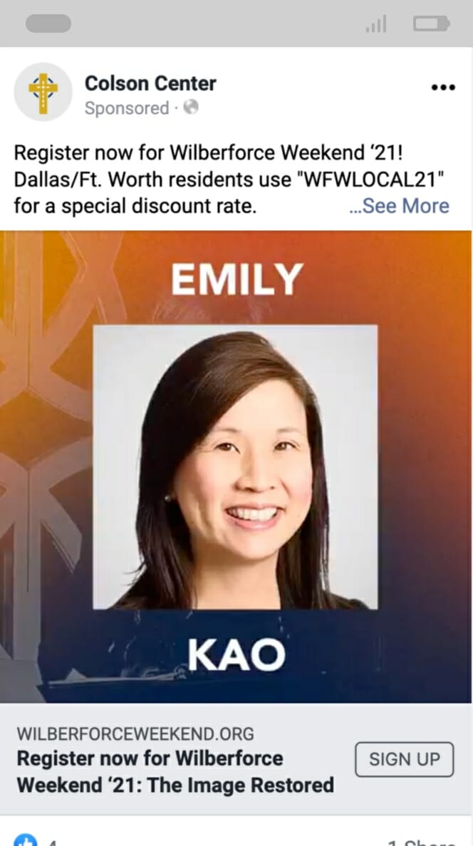 Wilberforce Weekend 2021 Lowry Creative