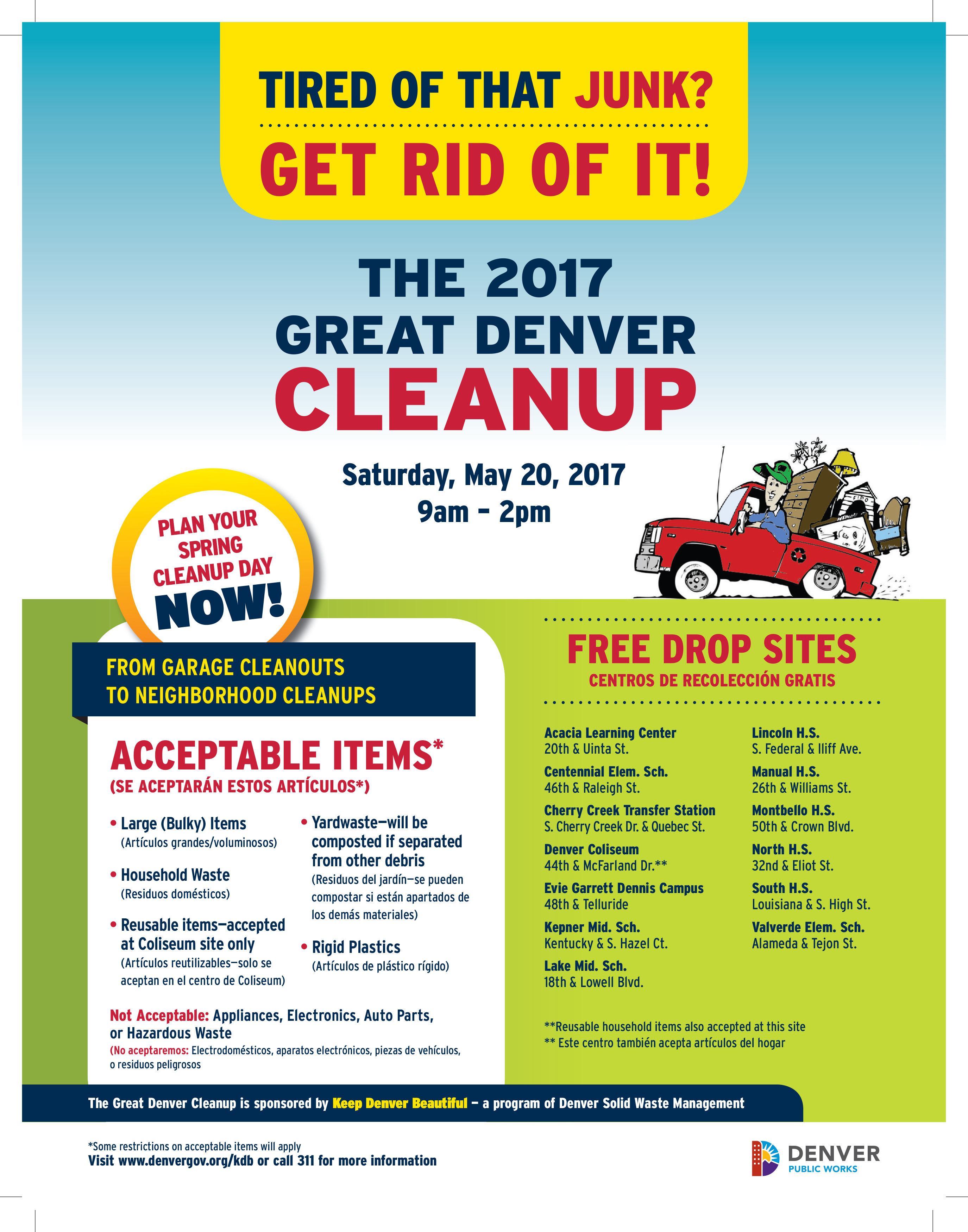 2017 Great Denver Cleanup