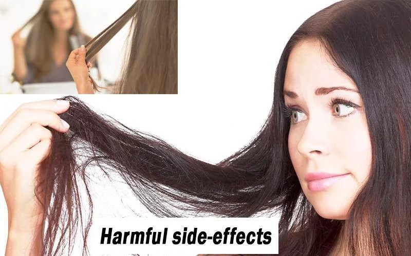 How to straighten curly hair naturally Side Effects and Solution