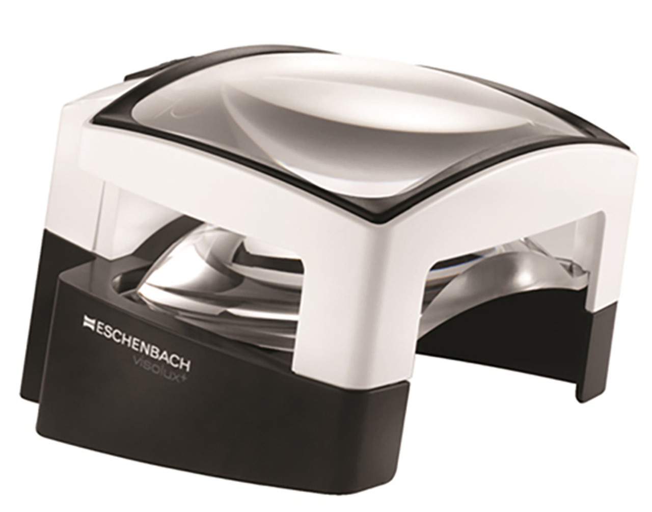 This illuminated stand magnifier offers 12 diopters of magnification