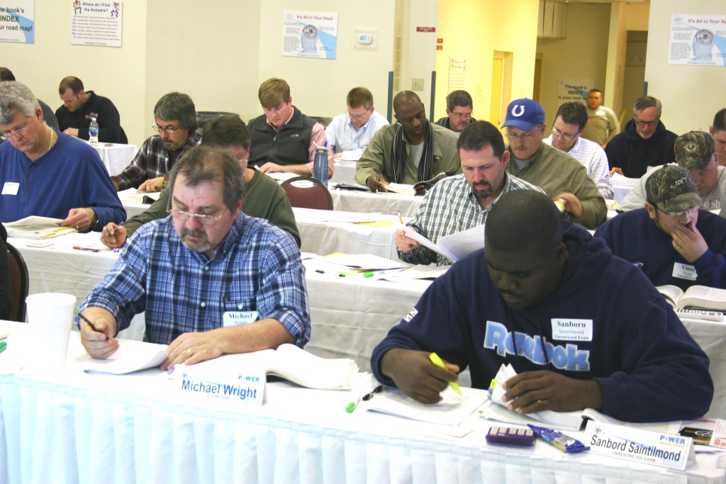 State Low Voltage Exam Class Photos