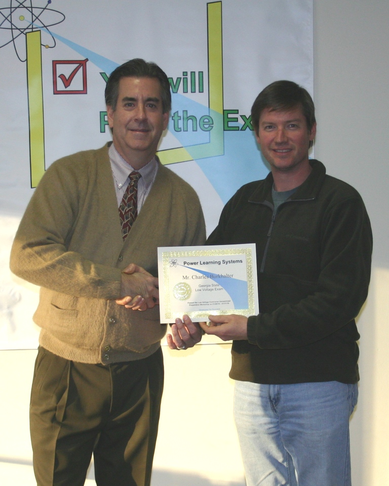 State Low Voltage Exam Class Photos