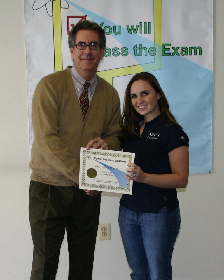 State Low Voltage Exam Class Photos