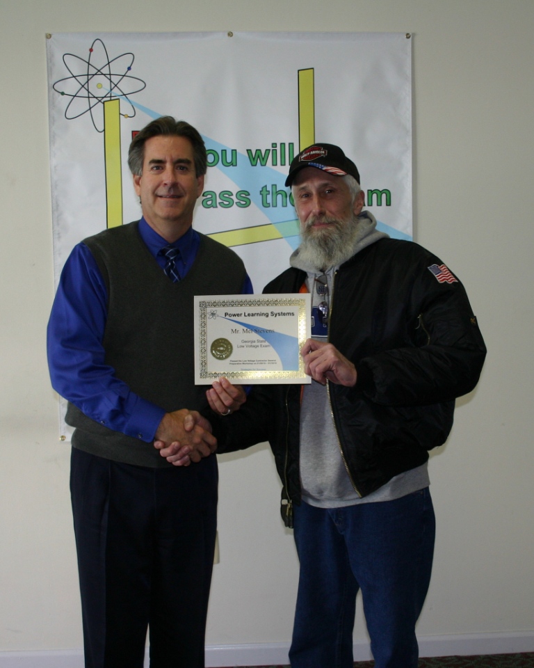 State Low Voltage Exam Class Photos