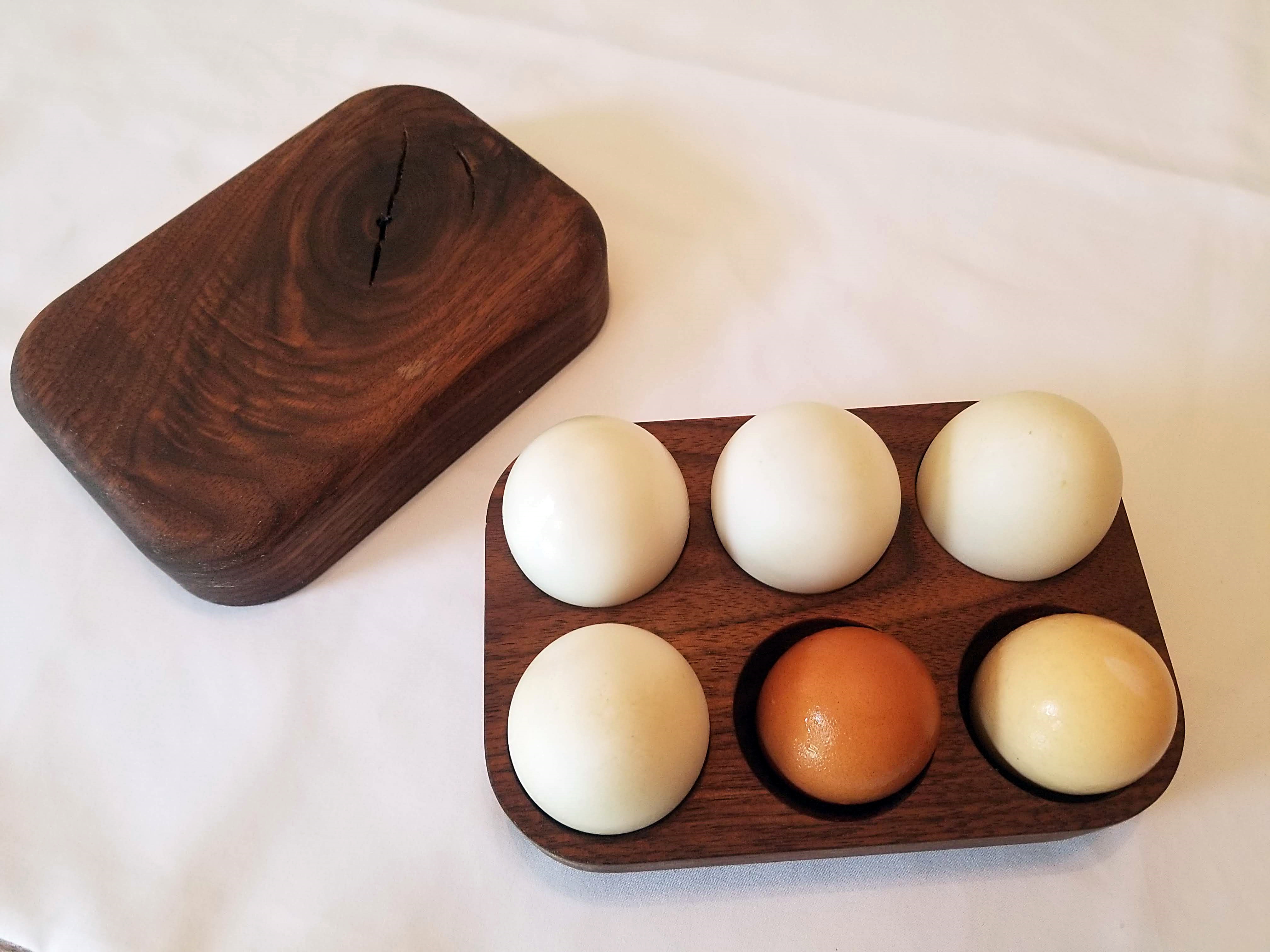 Wood Jumbo Egg Tray For 6 Or 12 Turkey Or Duck Eggs