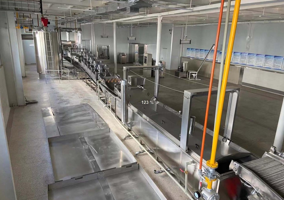 300kg/h Fried Snacks Industrial Deep Fat Fryer Will Be Sent To Ethiopia