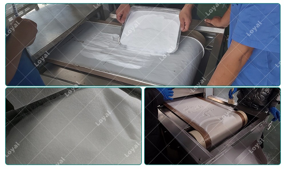 Fast Speed 60 KW Microwave Silica Powder Heating Drying Machine