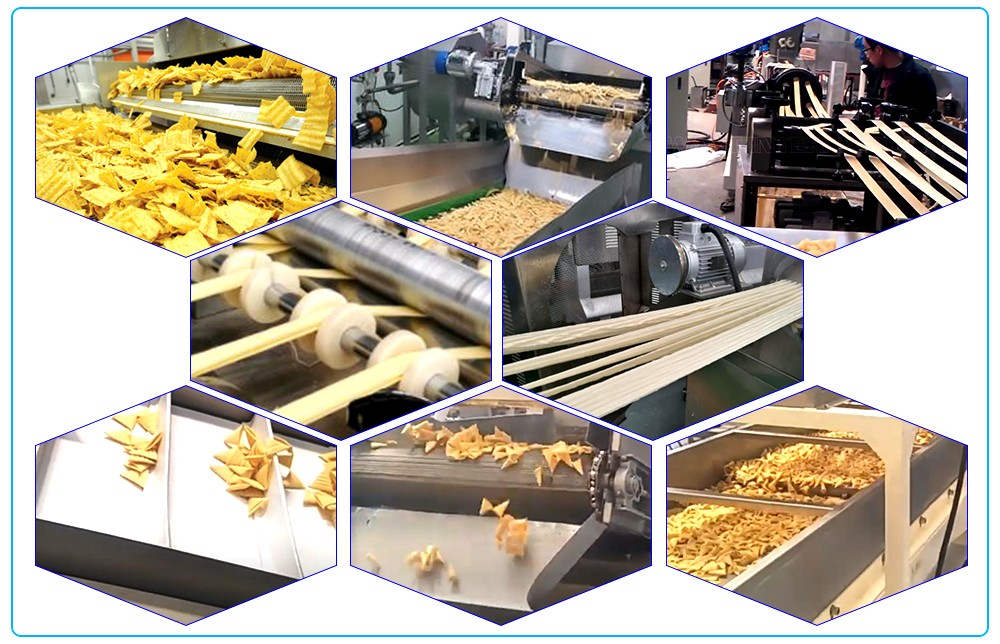 DeepFried Snacks Food Manufacturing Process