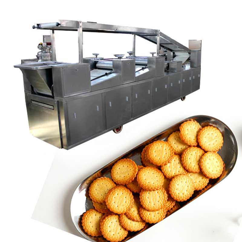 304 Stainless Steel Complete Biscuit Production Line for Walnut Cake