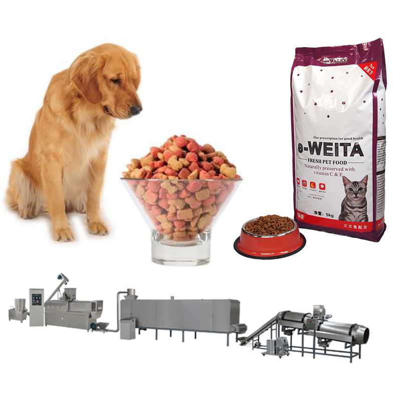 Industrial 120800kg/h Pet Food Production Line Customized 380V/50HZ