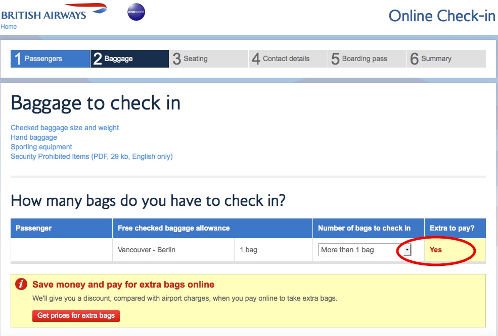 Pay For Extra Baggage Online Delta IUCN Water