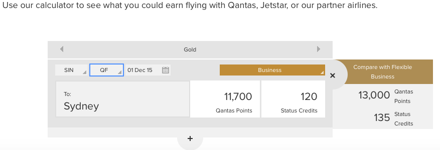 Qantas Frequent Flyer Status Credit Earnings Modified (Mostly Reduced