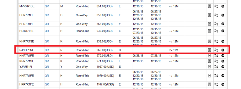 Watch Out For Qatar Airways Business Class Specials Ticketed In RFare