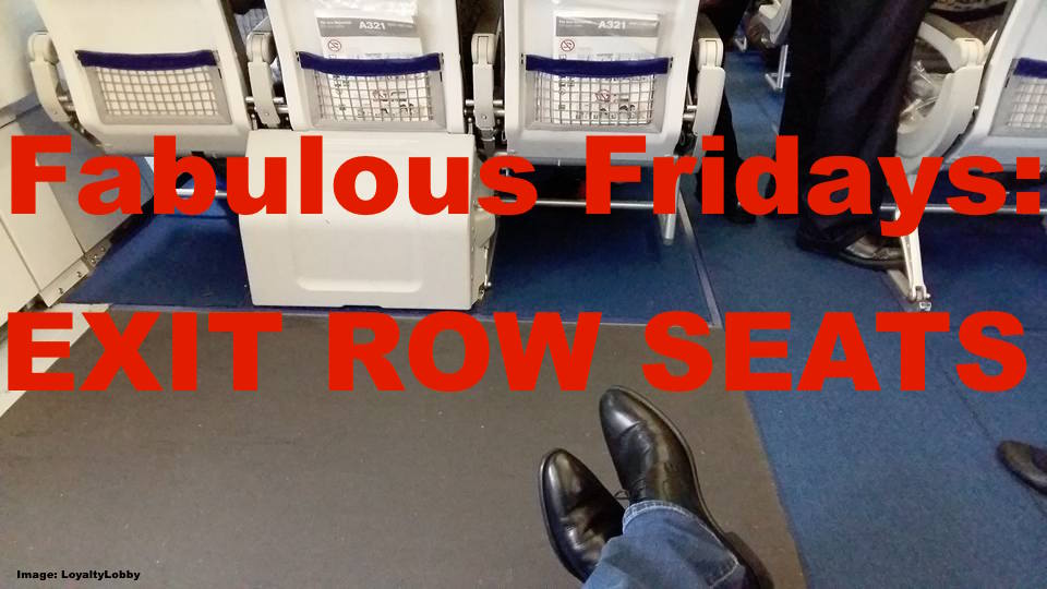 Fabulous Fridays Exit Row Seating For Status Customers And Lucky