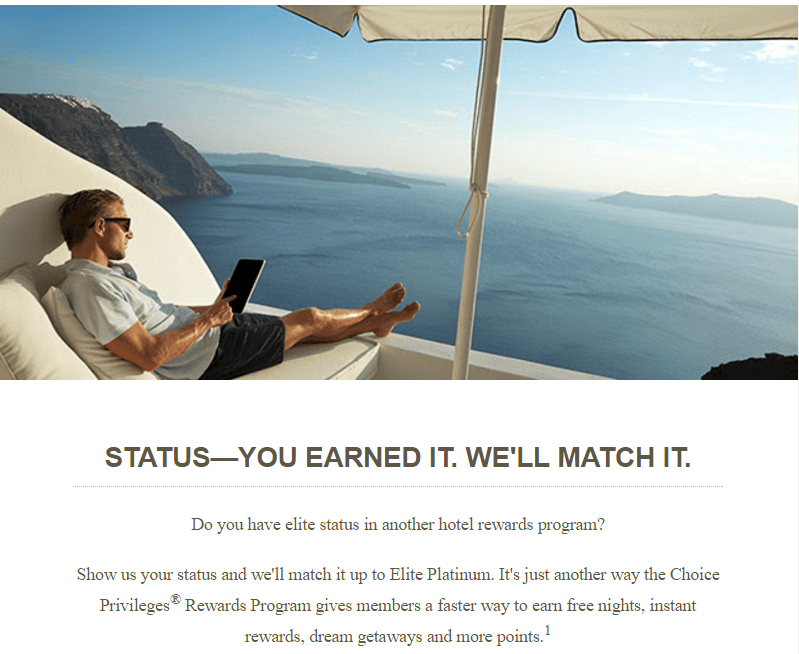 Choice Privileges Gold & Platinum Status Match (2017 Update) LoyaltyLobby