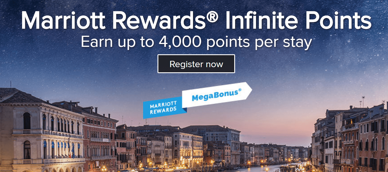 REMINDER Marriott Rewards “Infinite Points” MegaBonus Up To 4,000