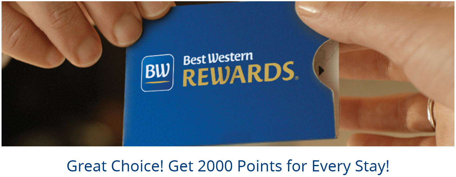 Best Western Rewards 2,000 Bonus Points Per Stay February 12 April 29