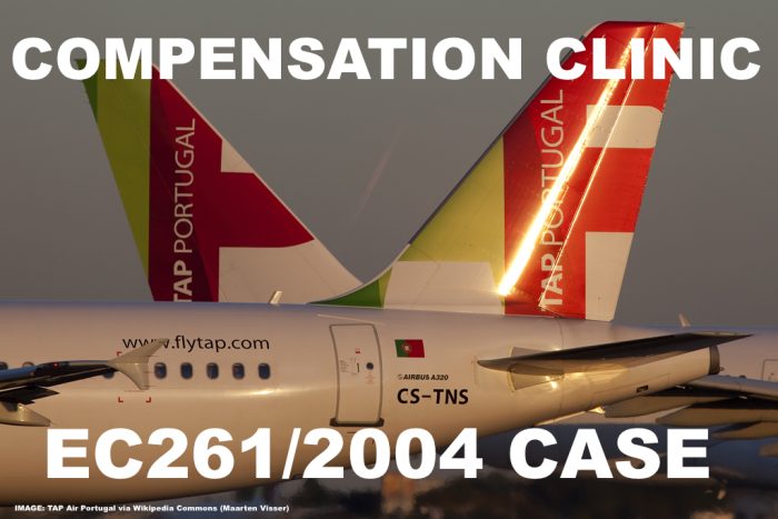 Compensation Clinic TAP Air Portugal EC261/2004 Claim After Misconnect