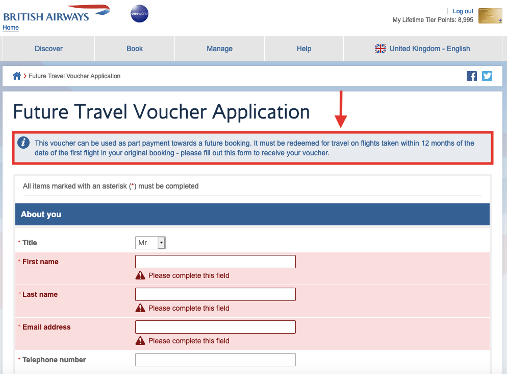 Cancelling Both Award & Revenue Flights With British Airways A Mess at