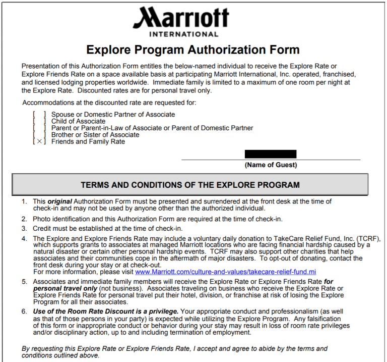 Marriott Friends & Family Rate Plan LoyaltyLobby