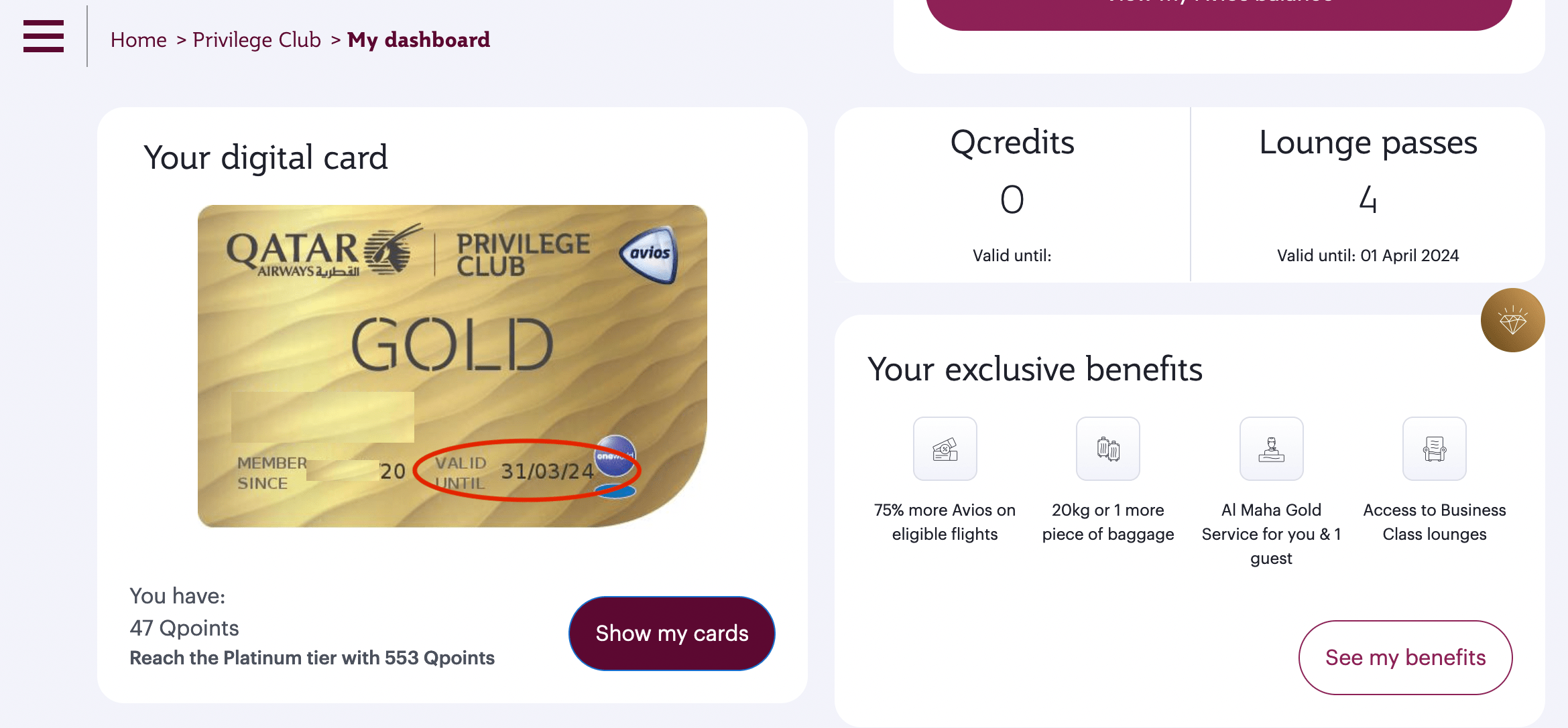Tier Extensions Qatar Airways Is Once More Extending SOME Privilege(03)
