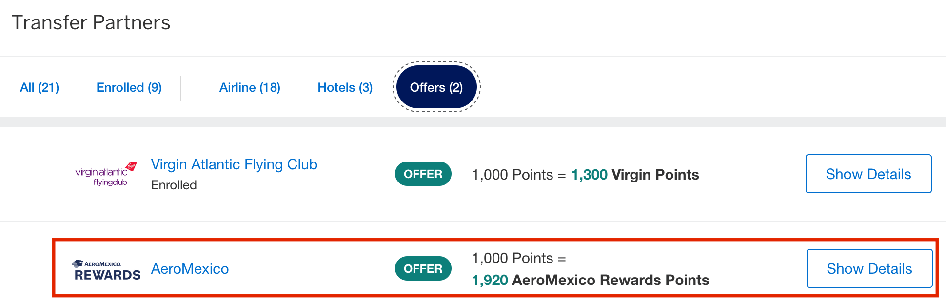 Amex Membership Rewards 20 Points Transfer Bonus To Aeromexico Rewards Until May 31, 2024