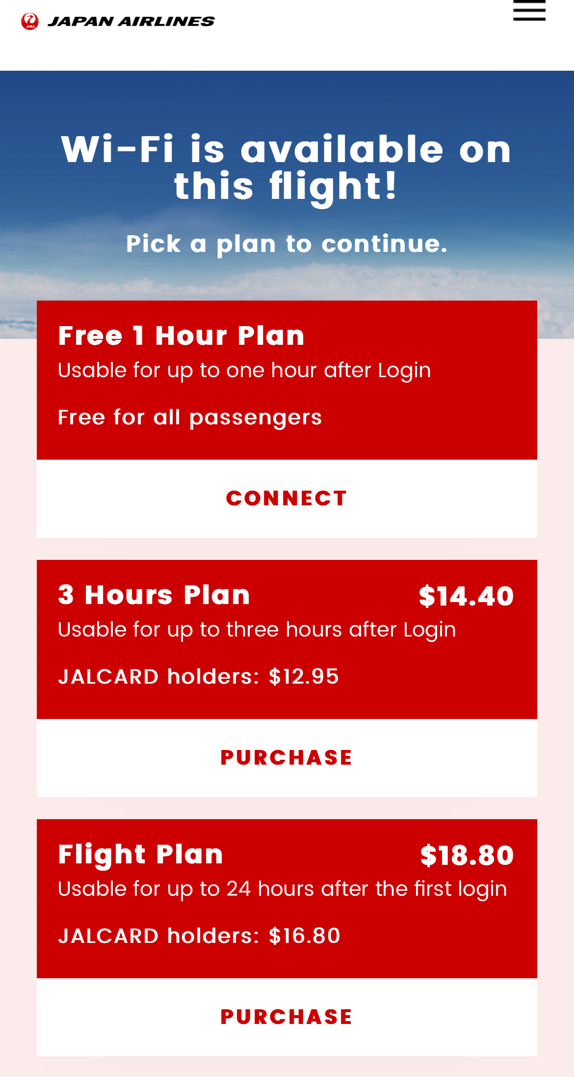 Japan Airlines Now Offers Free Wifi Connection On International