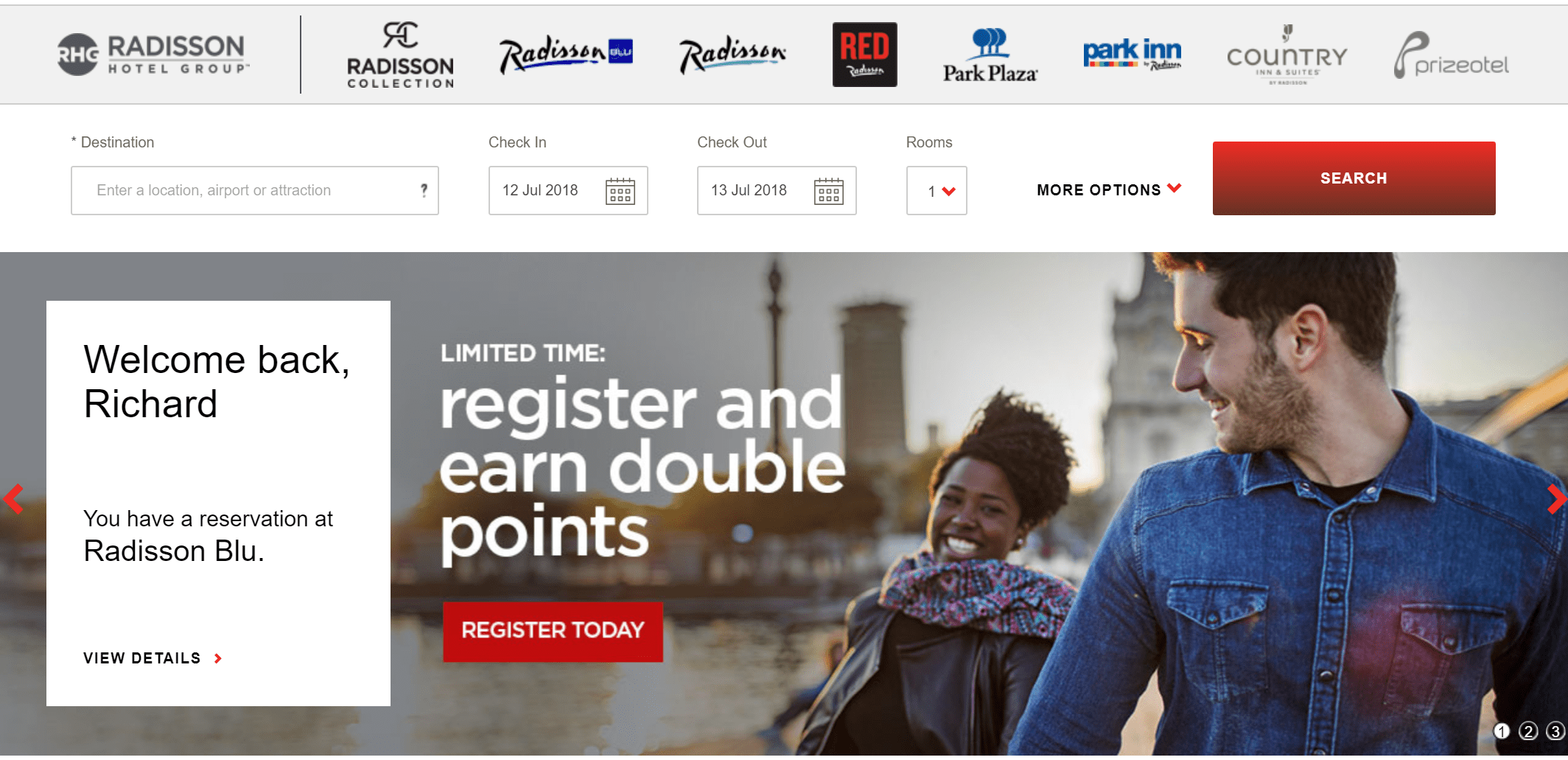 Radisson Rewards summer promotion double points July 9Aug 31 Loyalty
