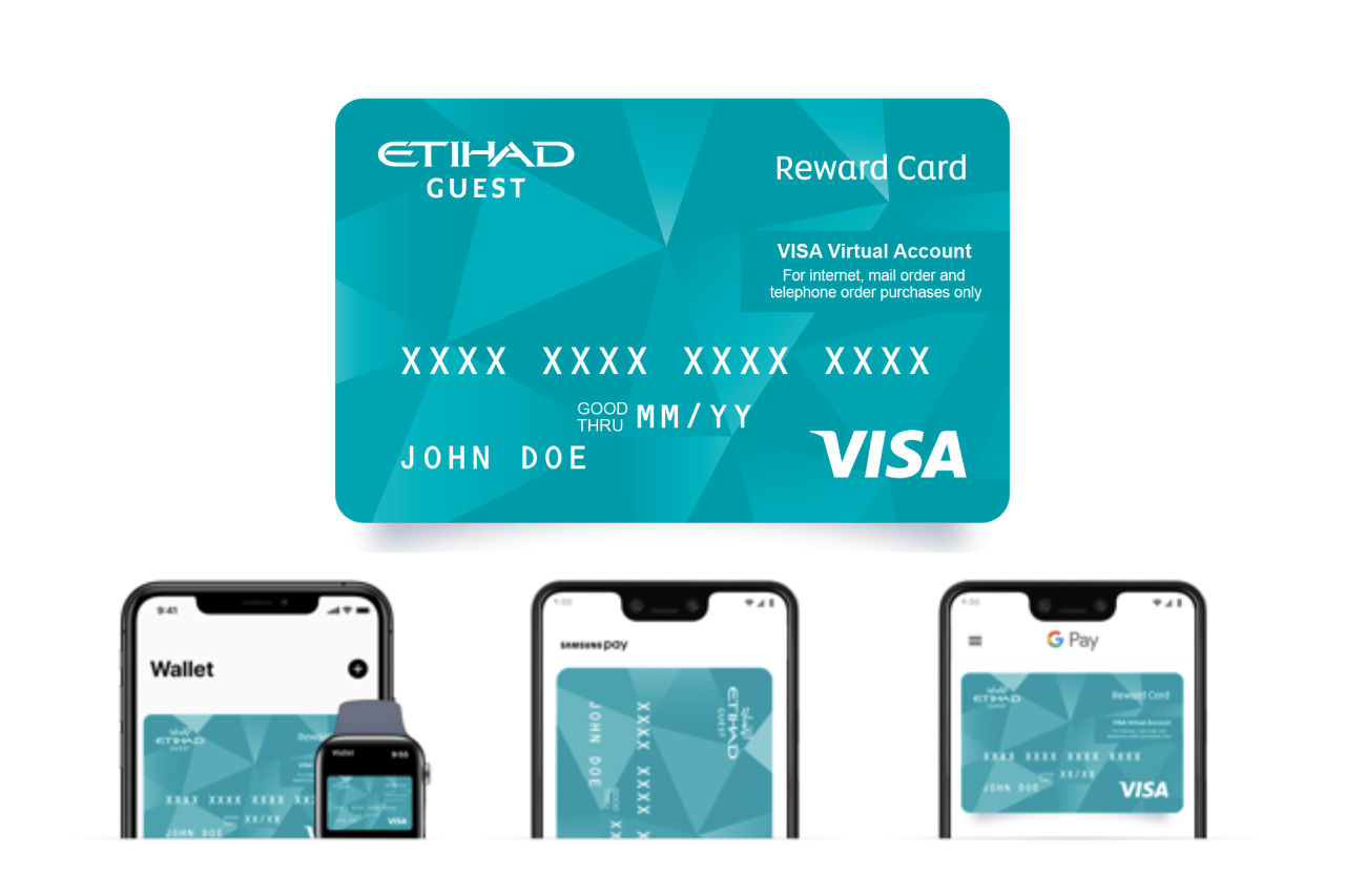 Etihad Guest and Loylogic’s Virtual Reward Card gives program members