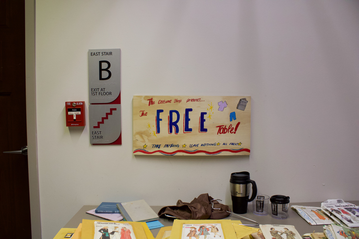 Campus Donation Tables Aim to Provide Students With Free Resources