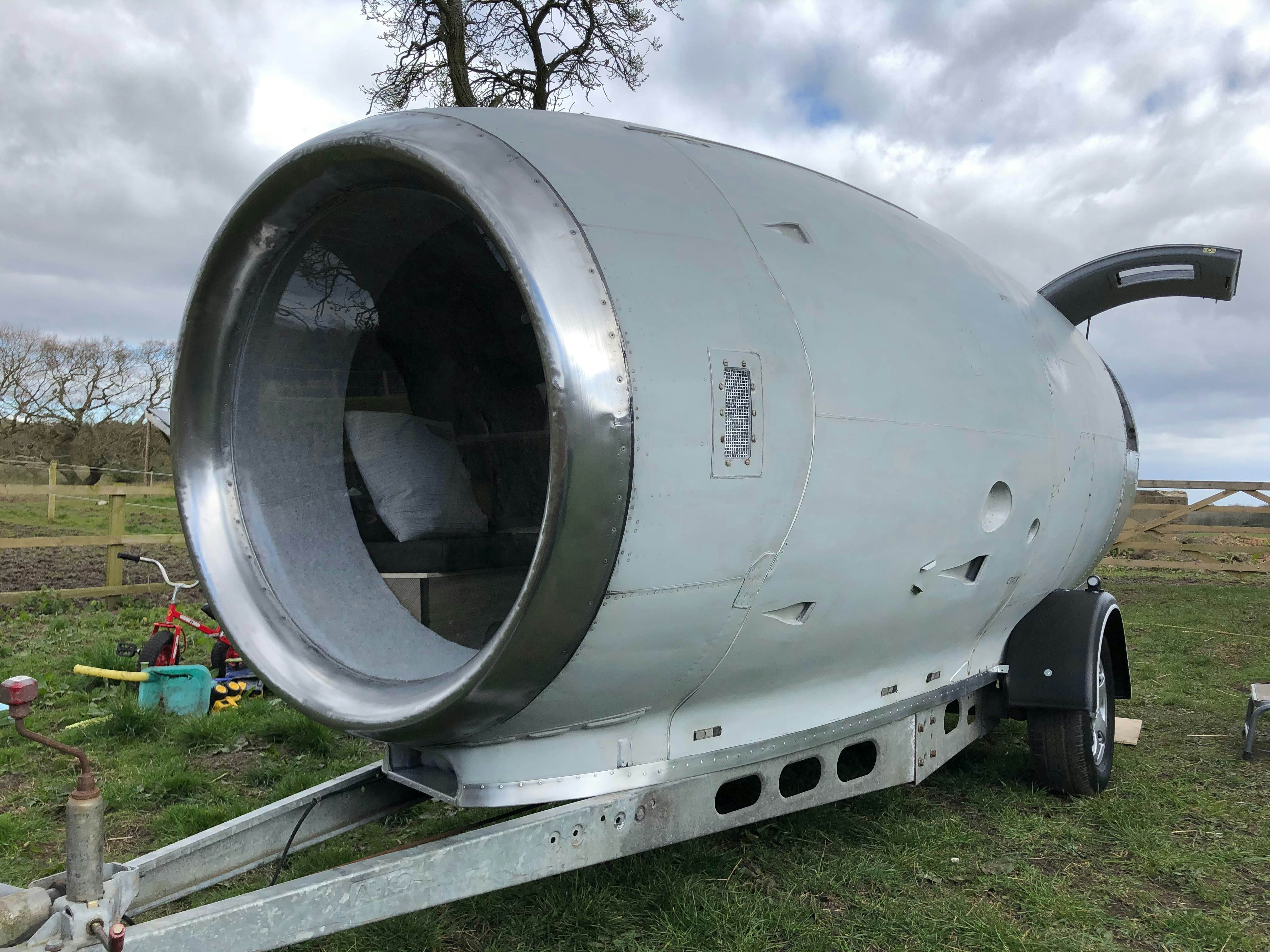 How this jet engine was transformed into a unique fourbed