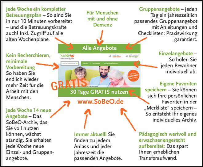 Soziale Betreuung Online