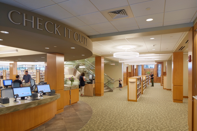 Shrewsbury Public Library Addition and Renovation Lamoureux Pagano Associates Architects