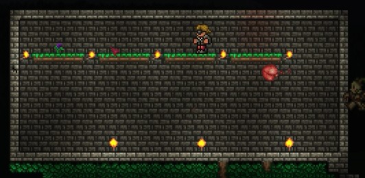 Terraria Part 15 Through the Fire and Flames