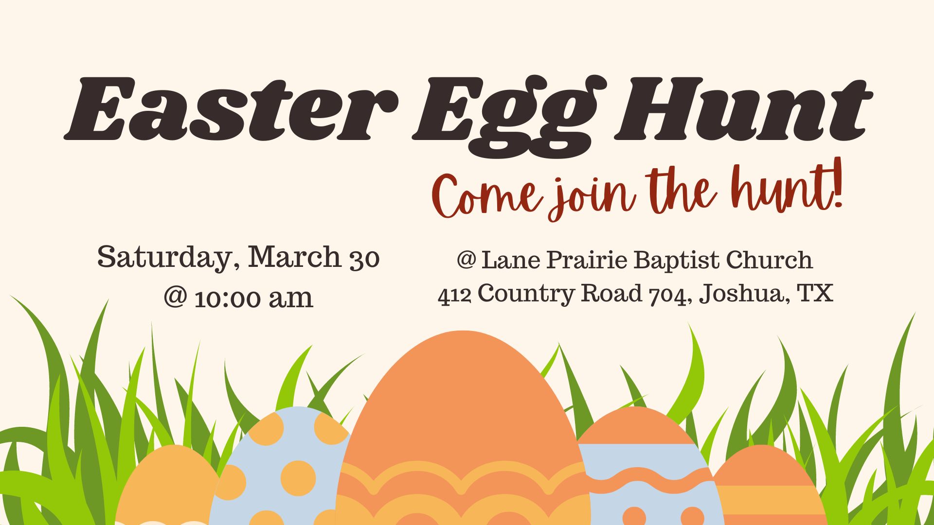 Events from August 5, 2023 December 24, 2023 Lane Prairie Baptist