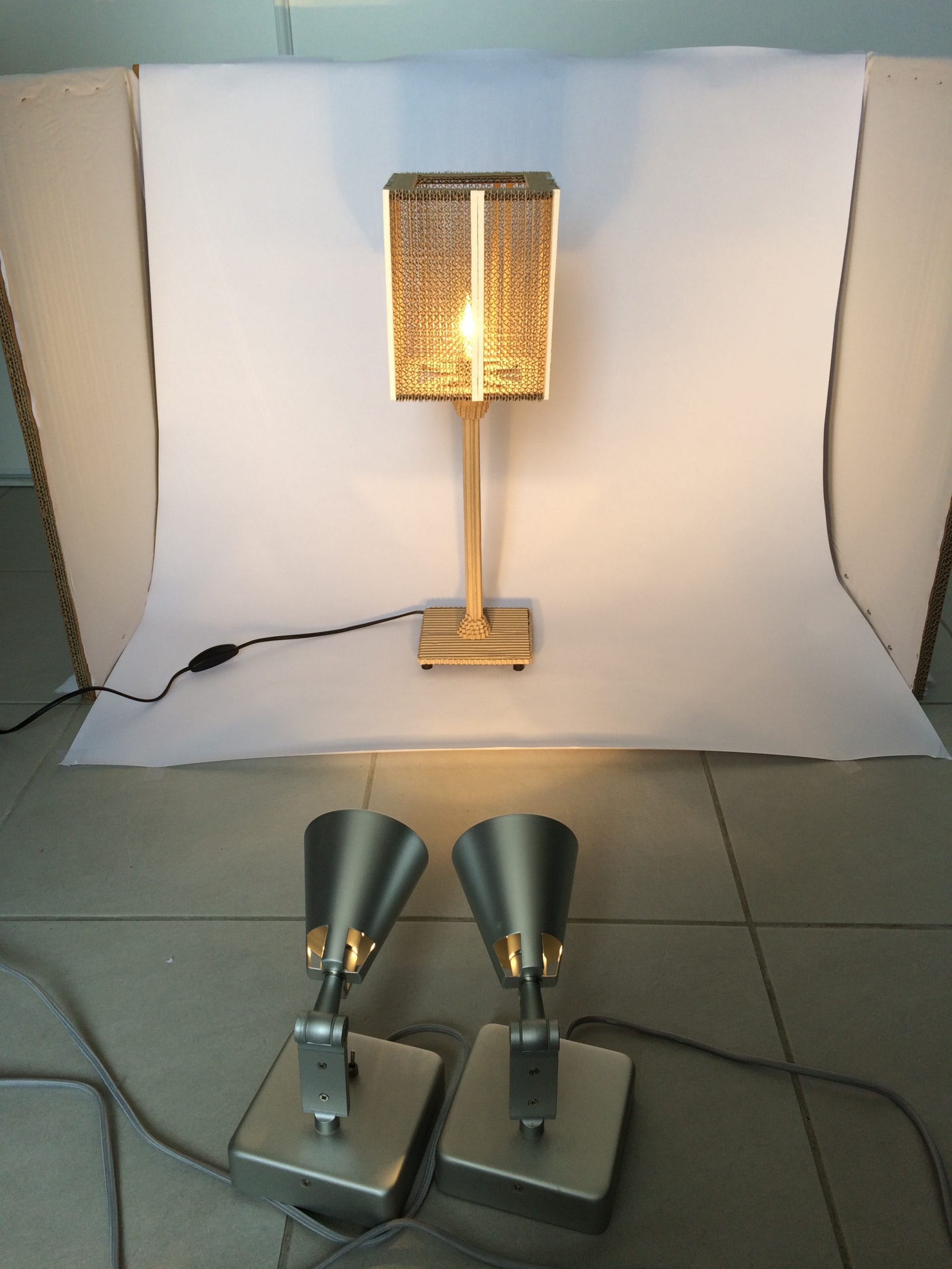 Fabriquer son studio photo LPB Carton